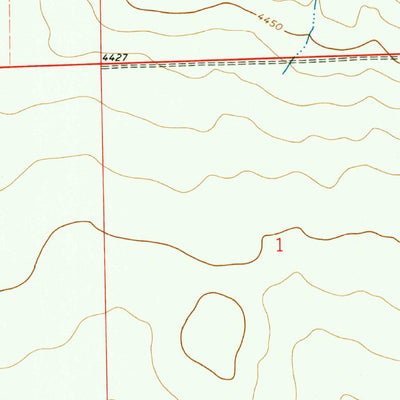 United States Geological Survey Haswell, CO (1974, 24000-Scale) digital map