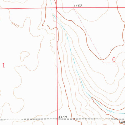 United States Geological Survey Haswell NE, CO (1978, 24000-Scale) digital map