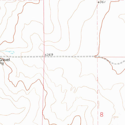 United States Geological Survey Haswell NE, CO (1978, 24000-Scale) digital map