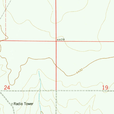 United States Geological Survey Haswell SE, CO (1974, 24000-Scale) digital map