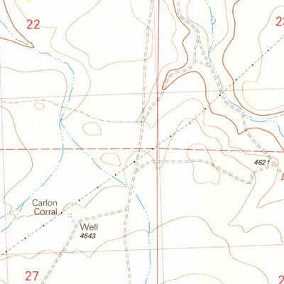 United States Geological Survey Hat Butte, OR (1981, 24000-Scale) digital map