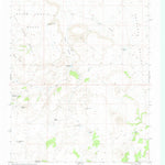 United States Geological Survey Hat Knoll, AZ (1971, 24000-Scale) digital map