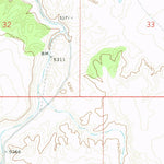 United States Geological Survey Hat Knoll, AZ (1971, 24000-Scale) digital map