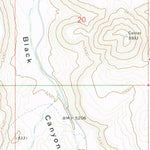 United States Geological Survey Hat Knoll, AZ (1971, 24000-Scale) digital map