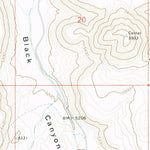 United States Geological Survey Hat Knoll, AZ (1971, 24000-Scale) digital map