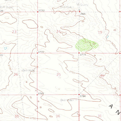 United States Geological Survey Hat Mesa, NM (1963, 62500-Scale) digital map