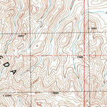 United States Geological Survey Hat Mountain, AZ (1996, 24000-Scale) digital map