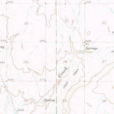 United States Geological Survey Hat Peak, NV-ID (1964, 62500-Scale) digital map