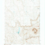 United States Geological Survey Hat Peak, NV-ID (1987, 24000-Scale) digital map
