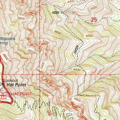 United States Geological Survey Hat Point, OR-ID (1995, 24000-Scale) digital map