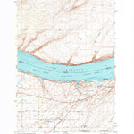 United States Geological Survey Hat Rock, OR-WA (1993, 24000-Scale) digital map