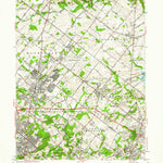 United States Geological Survey Hatboro, PA (1952, 24000-Scale) digital map