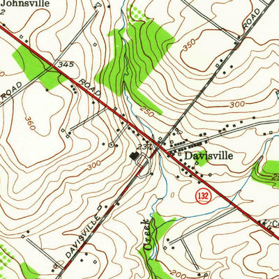 United States Geological Survey Hatboro, PA (1952, 24000-Scale) digital map