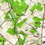 United States Geological Survey Hatboro, PA (1952, 24000-Scale) digital map