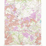 United States Geological Survey Hatboro, PA (1966, 24000-Scale) digital map