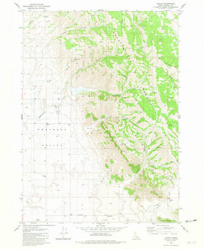 United States Geological Survey Hatch, ID (1981, 24000-Scale) digital map