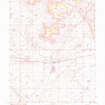 United States Geological Survey Hatch Mesa, UT (1991, 24000-Scale) digital map