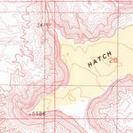 United States Geological Survey Hatch Mesa, UT (1991, 24000-Scale) digital map