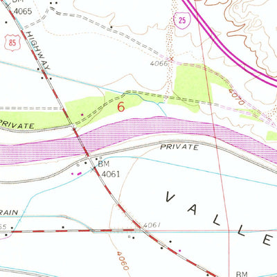 United States Geological Survey Hatch, NM (1959, 24000-Scale) digital map