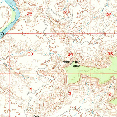 United States Geological Survey Hatch Point, UT (1954, 62500-Scale) digital map