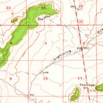 United States Geological Survey Hatch Rock, UT (1954, 62500-Scale) digital map