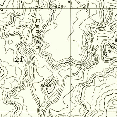 United States Geological Survey Hatch Trading Post, UT (1957, 24000-Scale) digital map