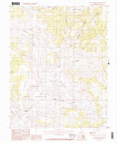 United States Geological Survey Hatch Trading Post, UT (1985, 24000-Scale) digital map