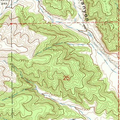 United States Geological Survey Hatch, UT (1966, 24000-Scale) digital map