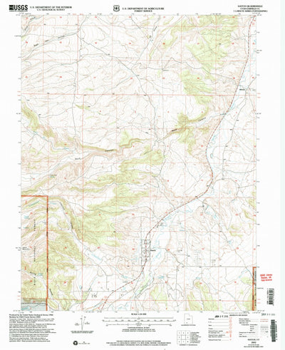 United States Geological Survey Hatch, UT (2002, 24000-Scale) digital map