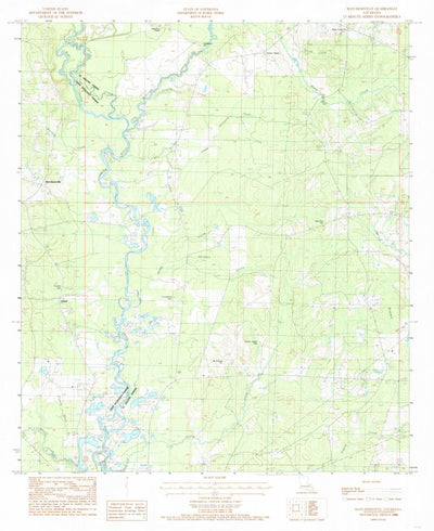 United States Geological Survey Hatchersville, LA (1984, 24000-Scale) digital map