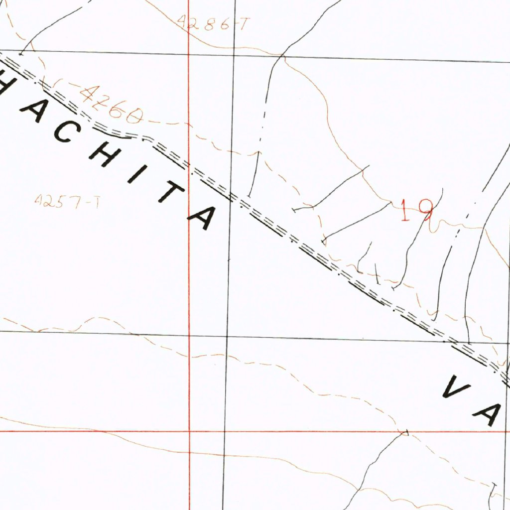 Hatchet Ranch, NM (1982, 24000-Scale) Map by United States Geological ...