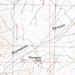United States Geological Survey Hatchet Ranch, NM (1982, 24000-Scale) digital map