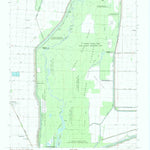 United States Geological Survey Hatchie Coon, AR (1983, 24000-Scale) digital map