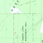 United States Geological Survey Hatchie Coon, AR (1983, 24000-Scale) digital map