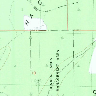 United States Geological Survey Hatchie Coon, AR (1983, 24000-Scale) digital map
