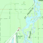 United States Geological Survey Hatchie Coon, AR (1983, 24000-Scale) digital map