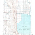United States Geological Survey Hatfield, CA-OR (1985, 24000-Scale) digital map