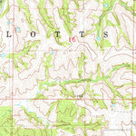 United States Geological Survey Hatfield, MO-IA (1981, 24000-Scale) digital map