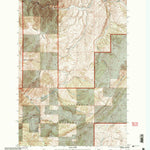 United States Geological Survey Hatfield Mountain, MT (2000, 24000-Scale) digital map