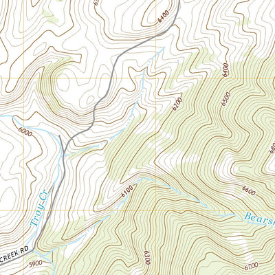 United States Geological Survey Hatfield Mountain, MT (2020, 24000-Scale) digital map