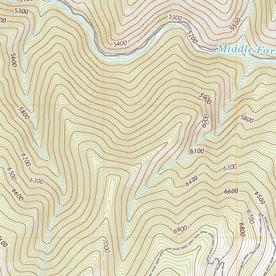 United States Geological Survey Hatfield Mountain, MT (2020, 24000-Scale) digital map