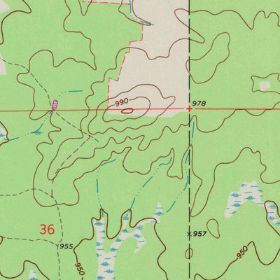 United States Geological Survey Hatfield NE, WI (1970, 24000-Scale) digital map