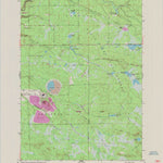 United States Geological Survey Hatfield SW, WI (1970, 24000-Scale) digital map