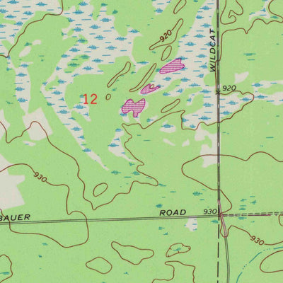 United States Geological Survey Hatfield SW, WI (1970, 24000-Scale) digital map