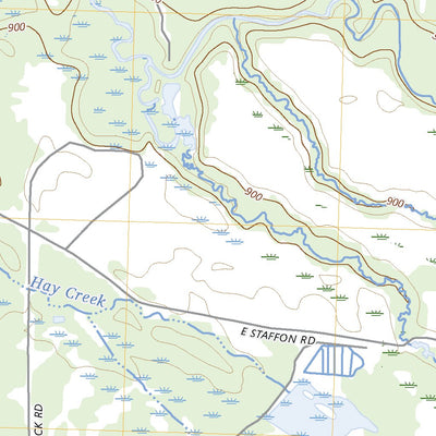 United States Geological Survey Hatfield SW, WI (2023, 24000-Scale) digital map