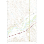 United States Geological Survey Hathaway, MT (2020, 24000-Scale) digital map