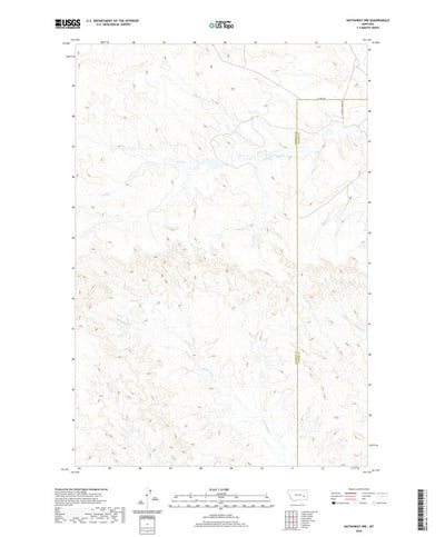 United States Geological Survey Hathaway NW, MT (2020, 24000-Scale) digital map