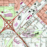 United States Geological Survey Hattiesburg, MS (1964, 24000-Scale) digital map