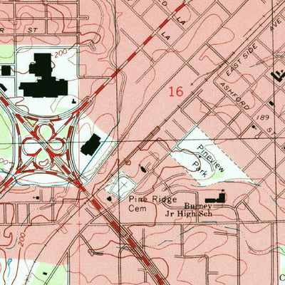 United States Geological Survey Hattiesburg, MS (1996, 24000-Scale) digital map