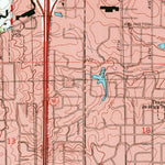 United States Geological Survey Hattiesburg, MS (1996, 24000-Scale) digital map